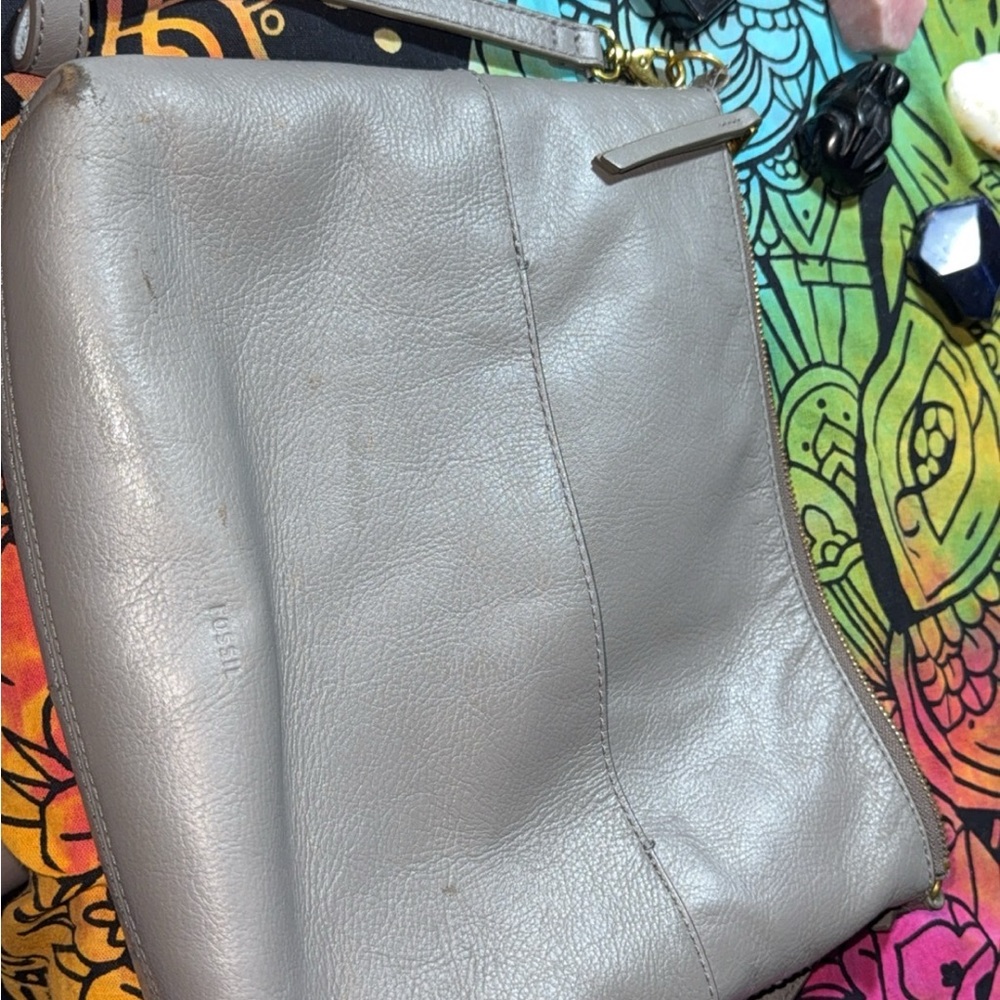 Fossil Leather Crossbody Bag - Picture 2 of 5